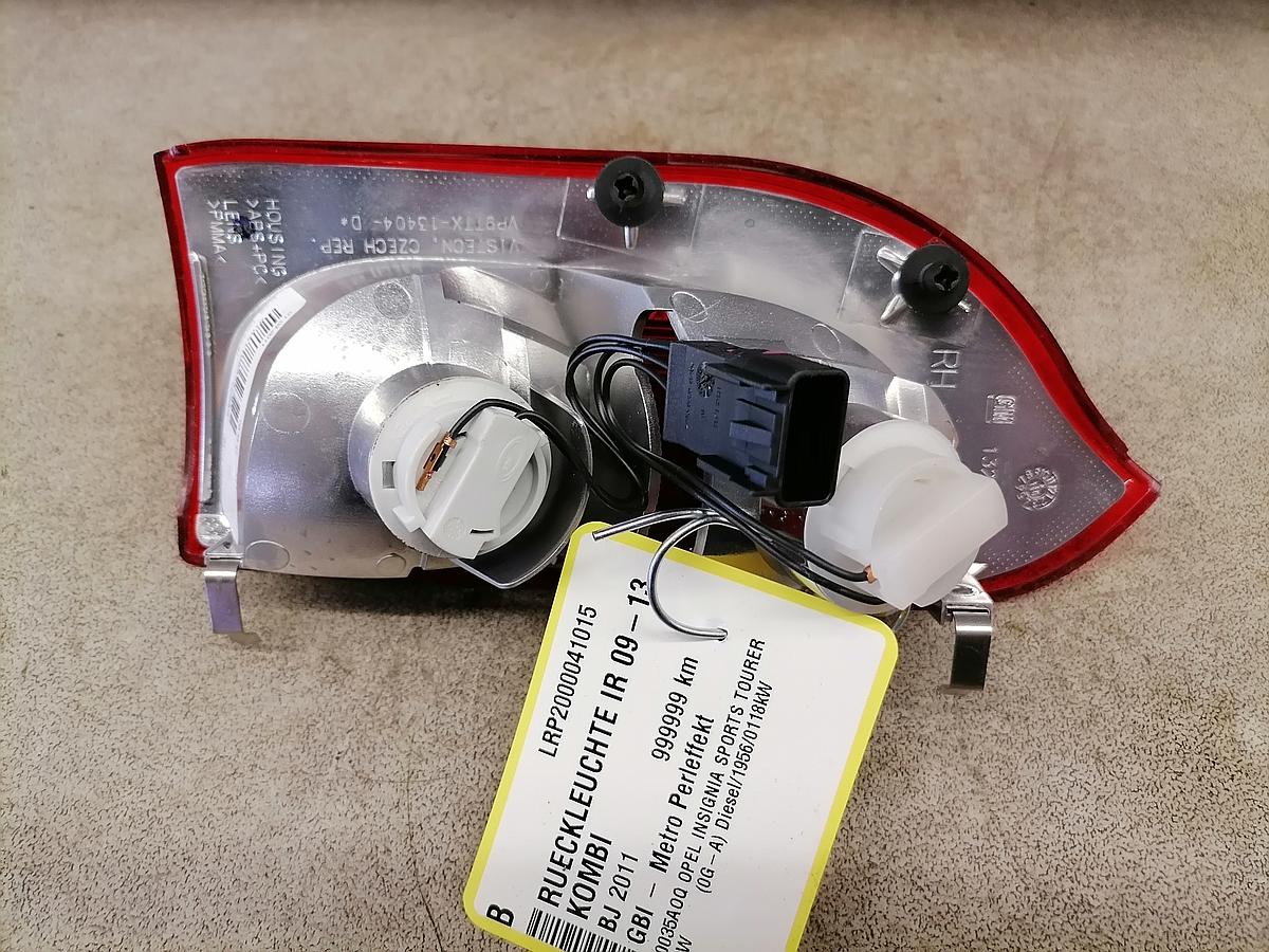 Opel Insignia Sportstourer Rücklicht rechts innen Rückleuchte Heckleuchte 1322655 BJ09-13 Opel Insignia Sportstourer Rücklicht rechts innen Rückleuchte Heckleuchte 1322655 BJ09-13